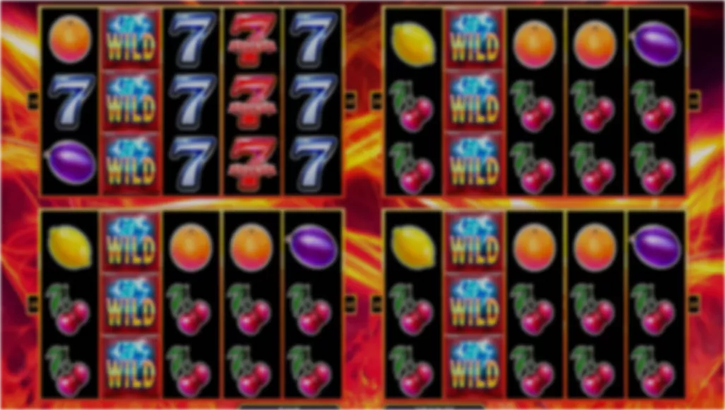 Briliant Wilds κουλοχέρης με φρούτα και επτάρια