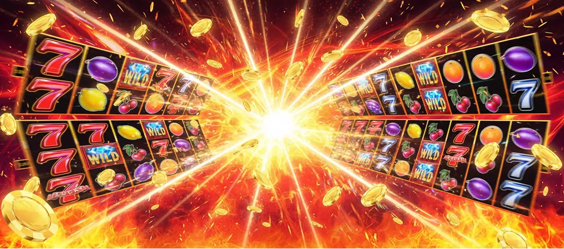 Briliant Wilds έκρηξη μπόνους με φωτεινή λάμψη